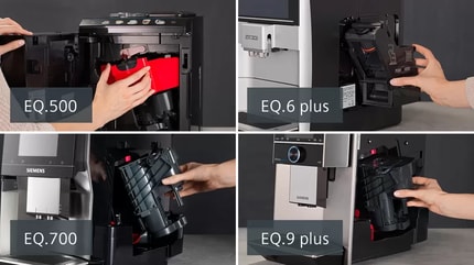 Abbildung Abnehmbare Brüheinheit