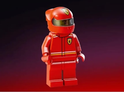 Abbildung 1 Rennfahrer-Minifigur
