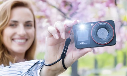 Abbildung Eingebauter Blitz – Klare Fotos auch bei wenig Licht