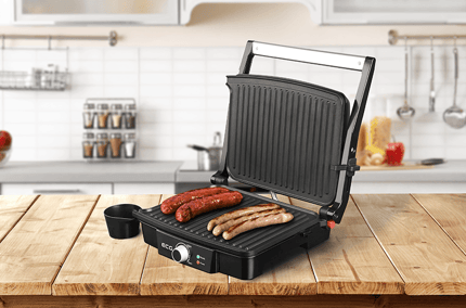 Abbildung Für fettarmes Grillen