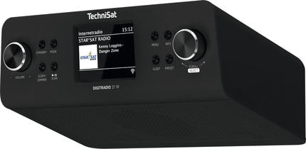Abbildung Küchen-Unterbauradio, das Platz spart