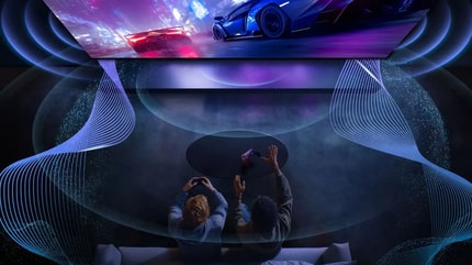 Abbildung Bulit-in Subwoofer, Dolby Vision.Atmos