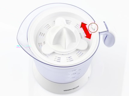 Abbildung Fruchtfleisch dosieren