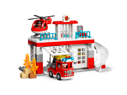 Abbildung Fantasievoller Spaß in der Feuerwache