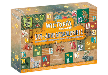Abbildung Adventskalender: Tierische Weltreise