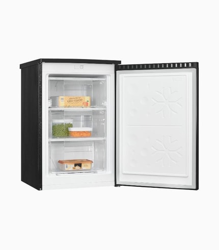 Abbildung Exquisit Gefrierschrank GS81-051C schwarz