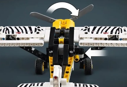 Abbildung Drehender Propeller