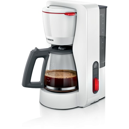 Abbildung Die Kaffeemaschine mit abnehmbarem Wassertank und Warmhaltefunktion.