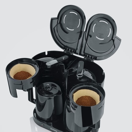 Abbildung DIE GROSSE „2 IN 1“ LÖSUNG FÜR  LANGANHALTENDEN KAFFEEGENUSS