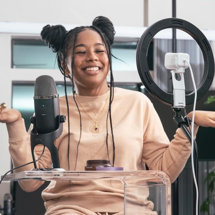 Abbildung Full HD-Kamera mit USB-C für Live-Streams und Content