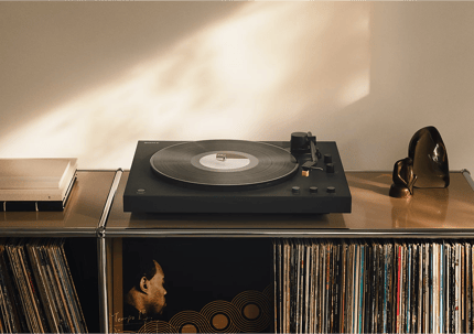 Abbildung Schallplatten auf neuem Niveau – besserer Sound, noch mehr Style
