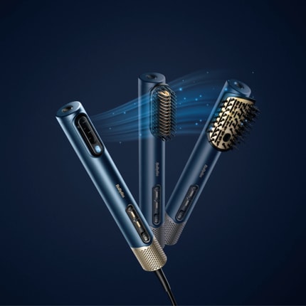 Abbildung HAARTOCKNER. GLÄTTEISEN. STYLER.  ALLES IN EINEM