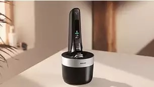 Abbildung Gründliche Reinigung in 1 Minute für eine hygienische Rasur