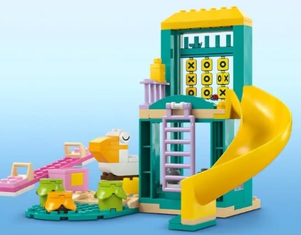 Abbildung Ein bunter Spielplatz