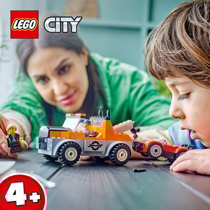 Abbildung LEGO® City Abschleppwagen Set ab 4 Jahren
