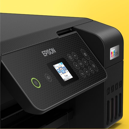 Abbildung Sparen Sie bis zu 90 % an Druckkosten mit den patronenfreien EcoTank Druckern von Epson.