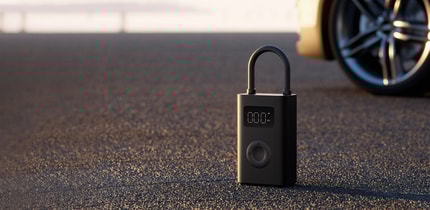 Abbildung Portable Electric Air Compressor 2 Luftkompressor der 2. Generation für schnellere Reifenbefüllung