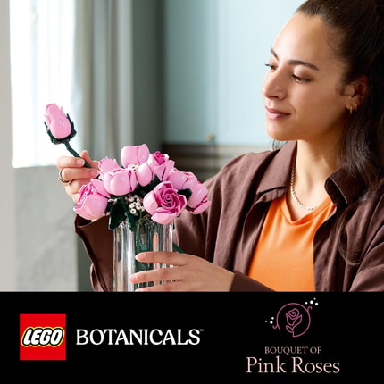 Abbildung Die Liebe zu LEGO® Blumen entdecken