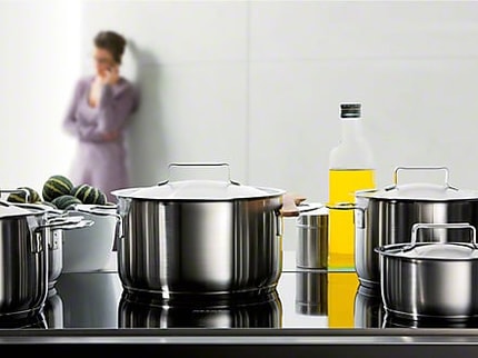 Abbildung Einfache Bedienung - EasySelect Ansprechendes Design 4 Kochzonen inkl. 1 Vario-Zone