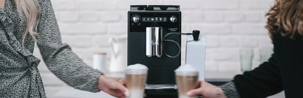 Abbildung Melitta® Latticia® OT frosted black Kaffeevollautomat mit Milchlanze