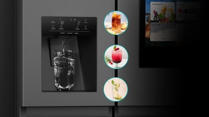 Abbildung Eis- und Wasserspender