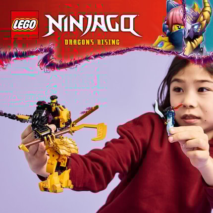 Abbildung Spannender LEGO® NINJAGO® Action-Mech