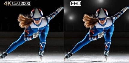 Abbildung 5000 nits brightness