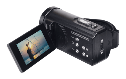 Abbildung Die erste wasserdichte Videokamera