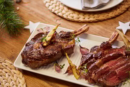 Abbildung Porzellan-Servierplatte