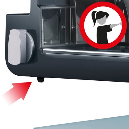 Abbildung Kindersicherung durch Einschaltsicherung