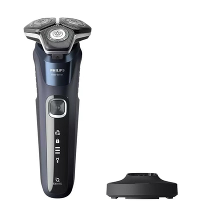 Abbildung Leistungsstarke Rasur, sanft zur Haut mit SkinIQ Technologie