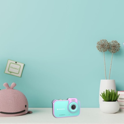 Abbildung Eine vielseitige wasserdichte Kamera für Kinder