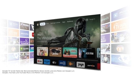 Abbildung Google TV