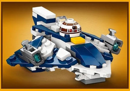 Abbildung Astromech-Droide als Co-Pilot