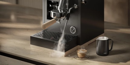 Abbildung Perfekter Milchschaum für individuelle Latte Art.