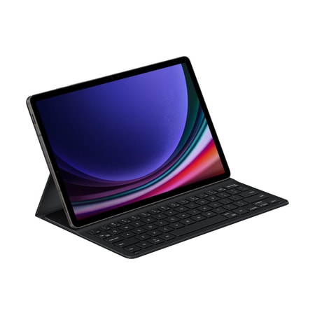 Galaxy Tab S9 Book Cover Keyboard Slim - Black Tablet-Hülle