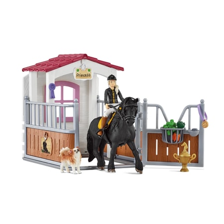 Pferdebox mit HORSE CLUB Tori & Princess Spielfiguren-Set
