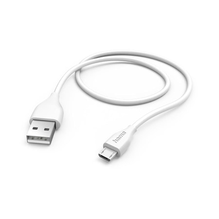 Ladekabel, USB-A - Micro-USB, 1,5 m, Weiß (00125102)