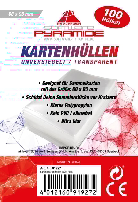 Sammelkarten Hüllen 100er Pack