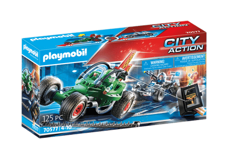 70577 City Action Polizei-Kart: Verfolgung des Tresorräubers