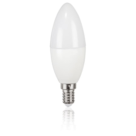 LED-Lampe, E14, 470lm ersetzt 40W, Kerzenlampe, Neutralweiß (00112692)