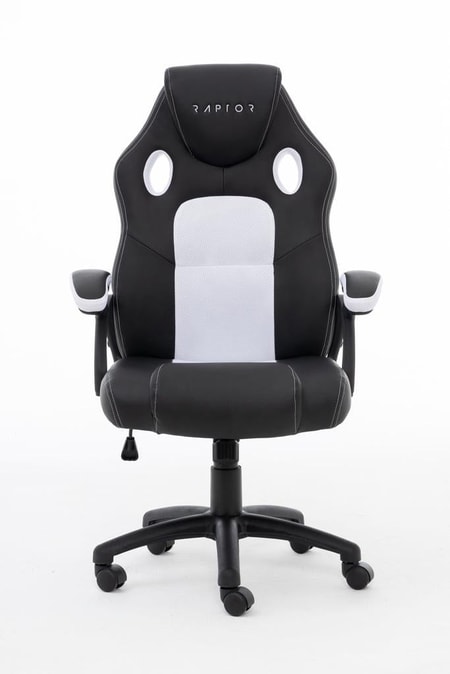 GS 40 Gaming-Stuhl, Schwarz/Weiß