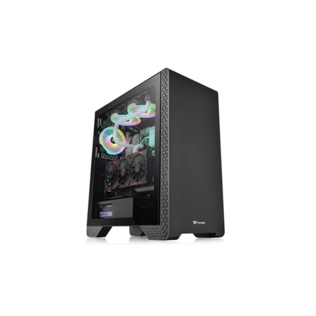 S300 TG Black PC-Gehäuse