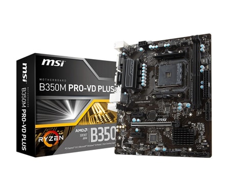 B350M PRO-VD PLUS (AM4) (D) Mainboard