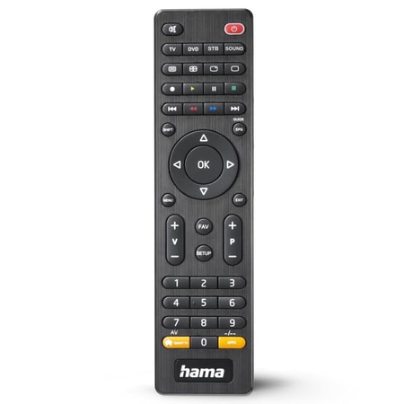Universal-Fernbedienung TV, Infrarot, für 4 Geräte, mit App-Taste (00221052)