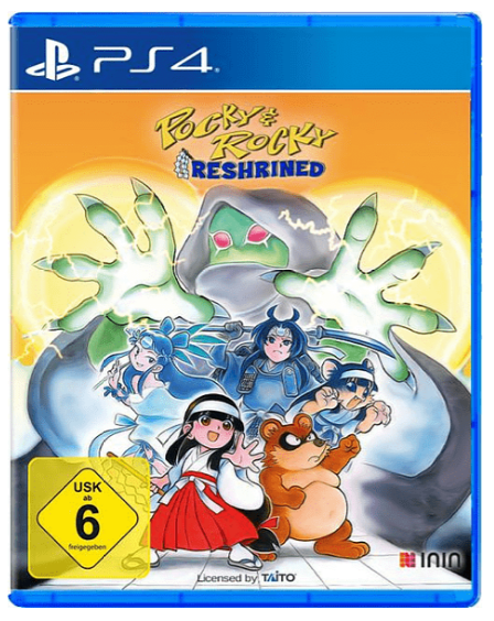Pocky & Rocky Reshrined PS4-Spiel