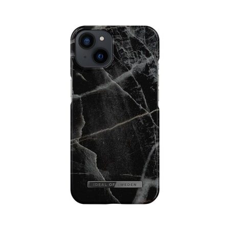 Cover "Fashion Case" für Apple iPhone 13, Black Thunder Marble