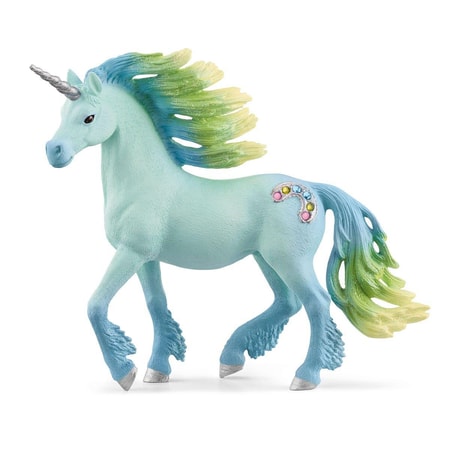 Zuckerwatte Einhorn Hengst Spielfigur