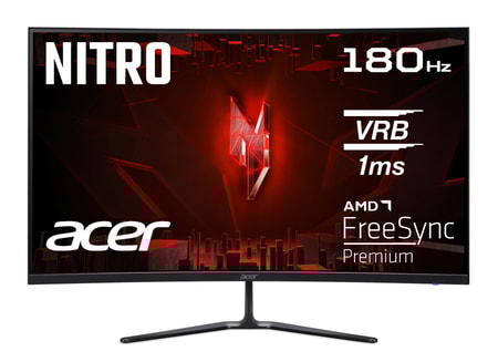 Gaming-Monitor Nitro ED320QRS3bmiipx, Schwarz, 31,5 Zoll, Curved, Full HD, VA, 180 Hz, 1 ms