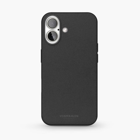 Like Leather Case - Schutzhülle, MagSafe kompatibel iPhone 16, Black Handyhülle